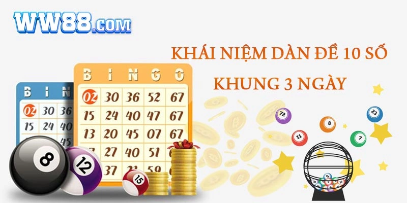 Khái niệm thuật ngữ dàn đề 10 số khung 3 ngày